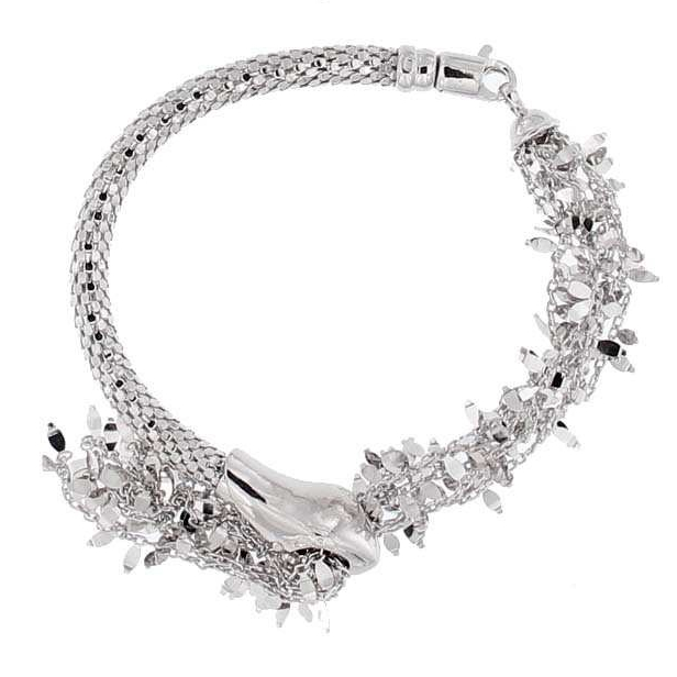 Pulsera fope hojitas