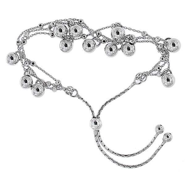 Pulsera multi-bolas y multi-cadenas