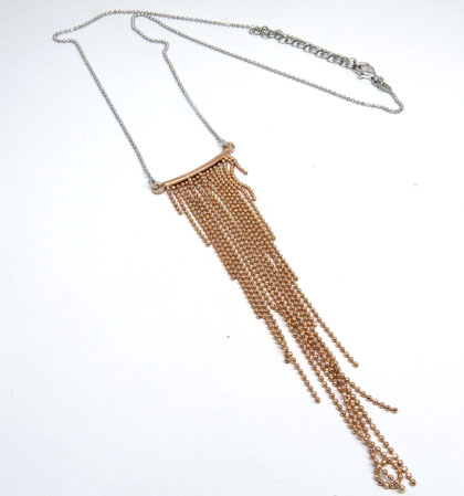 conjunto charleston cadenitas larga con rosado