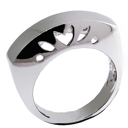 Anillo platabella abanico calado tulipan sin piedra 