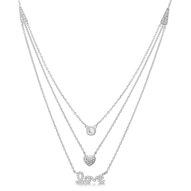 Conjunto triple, Love , corazon, piedra