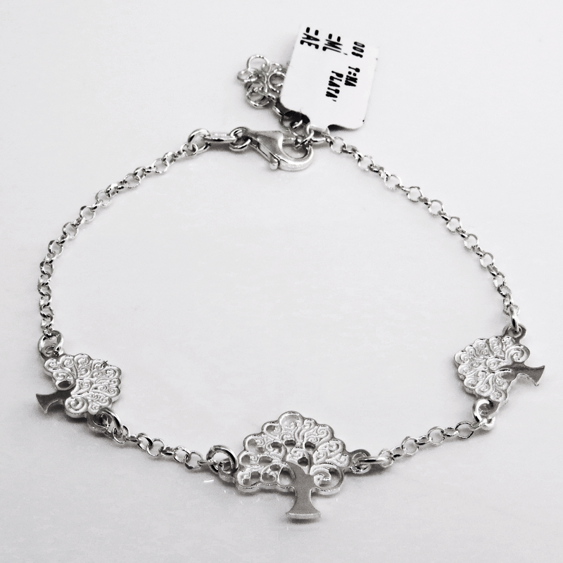 Pulsera con arboles de la vida