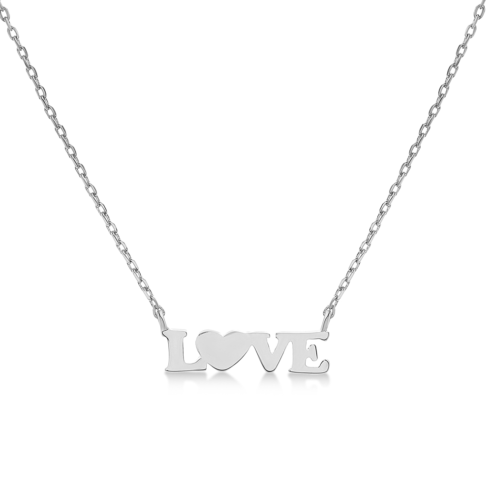 Conjunto love sin piedra blanco