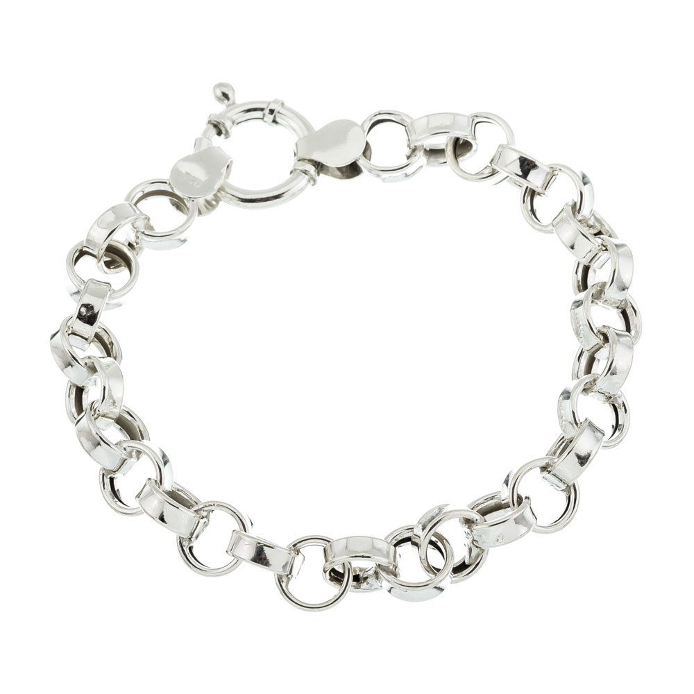 Pulsera eslabones redondos chatos N 2
