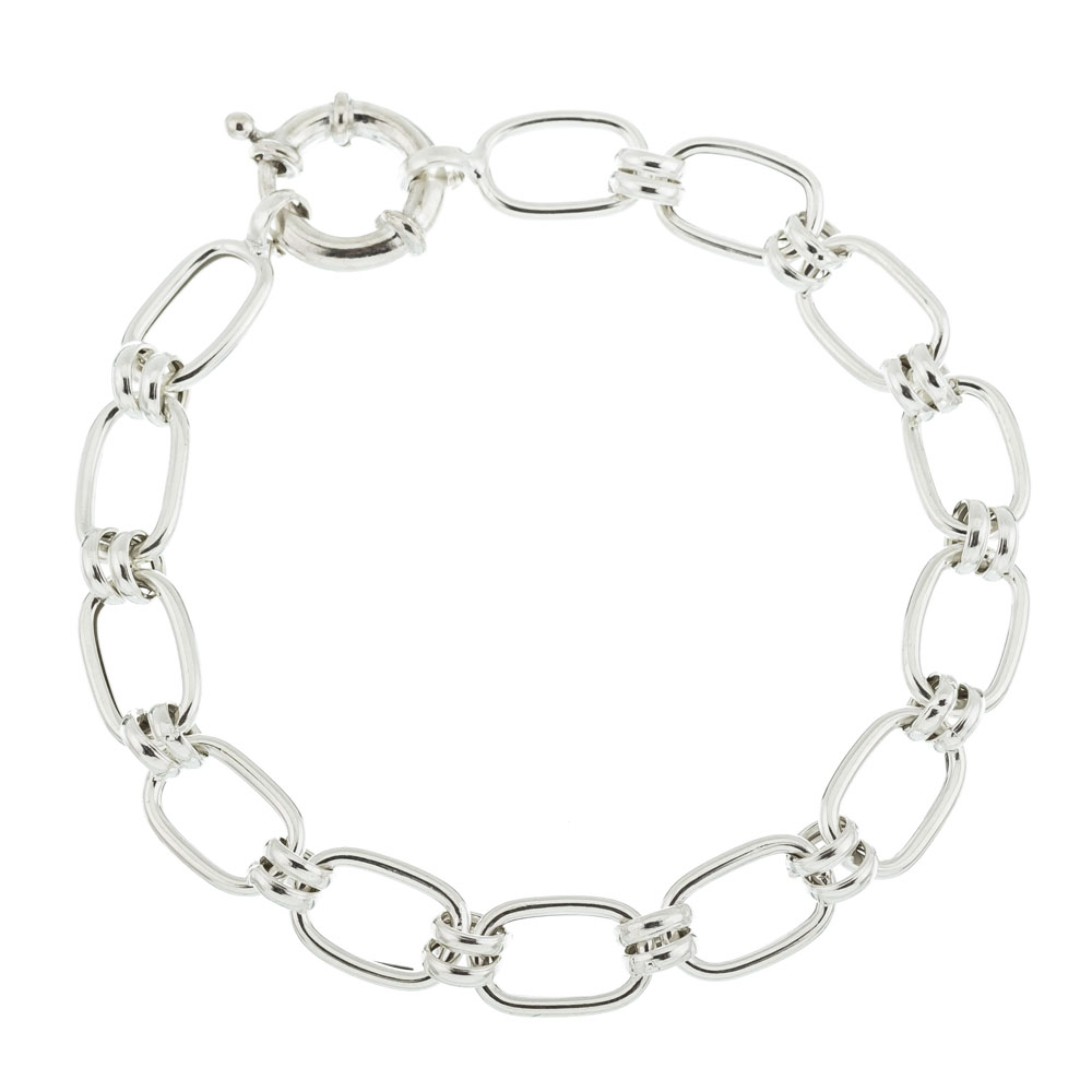 Pulsera eslabones ovalados