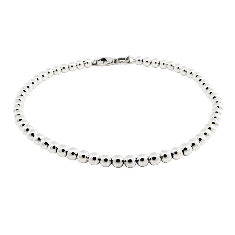 Pulsera de bolitas 3 mm