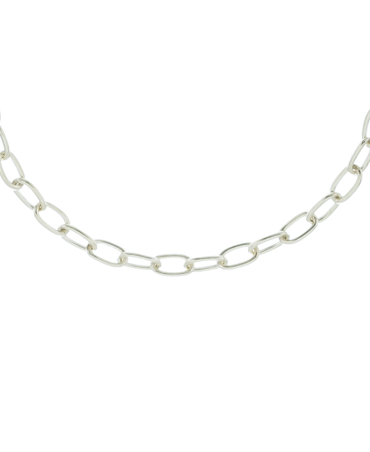 Cadena forcet larga oval hilo 80 ( precio x 40 cm )