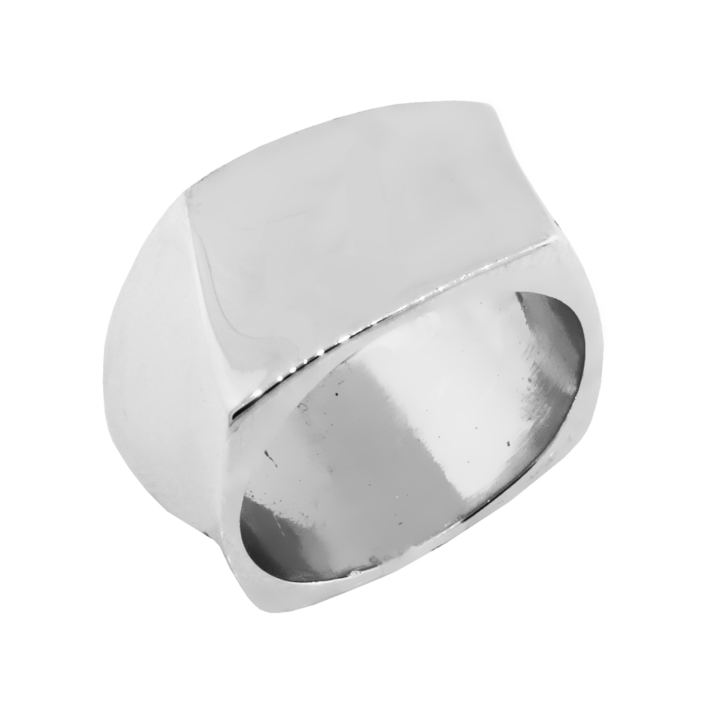 Anillo tuerca gigante, platabella