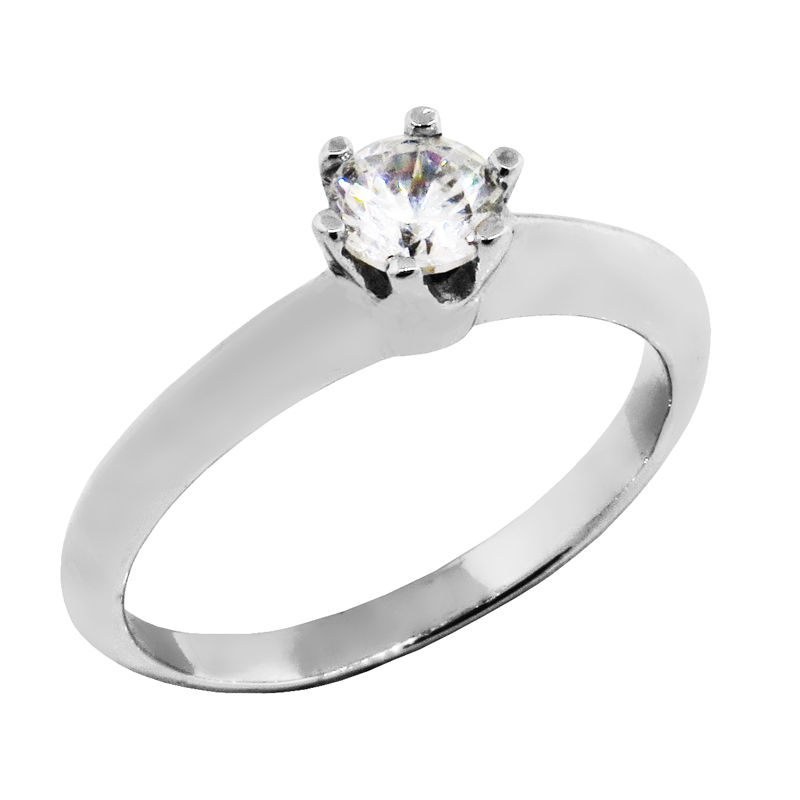 Anillo Solitario grifas platabella