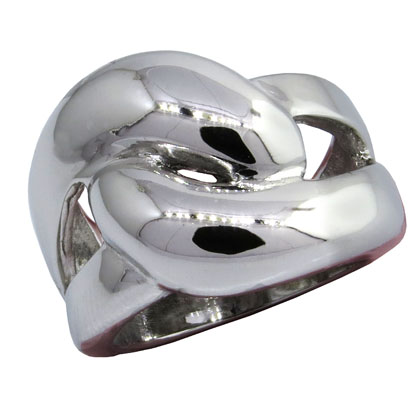 Anillo trenza gigante platabella
