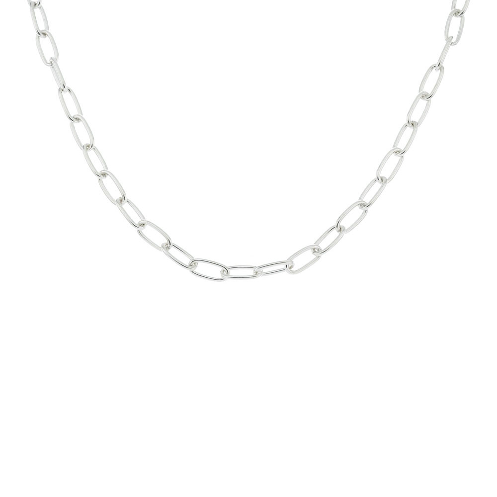 Cadena forcet larga oval hilo 120 ( precio x 40 cm )