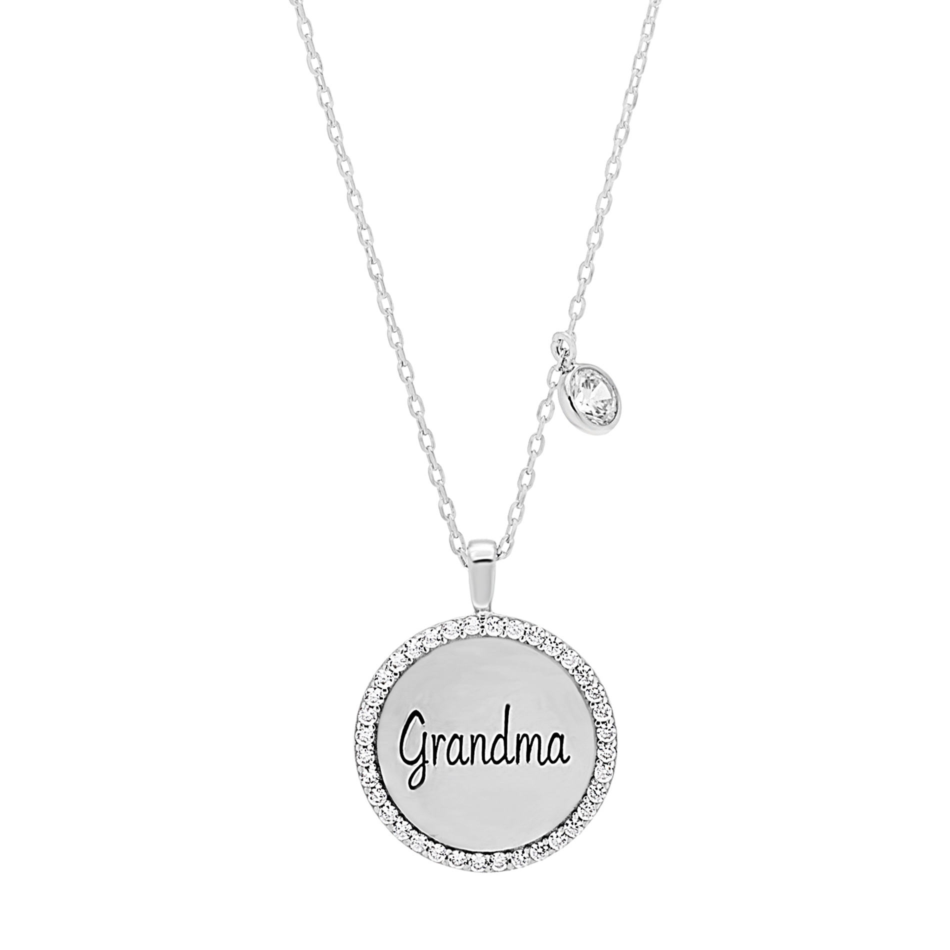 Conjunto grandma piedras blancas
