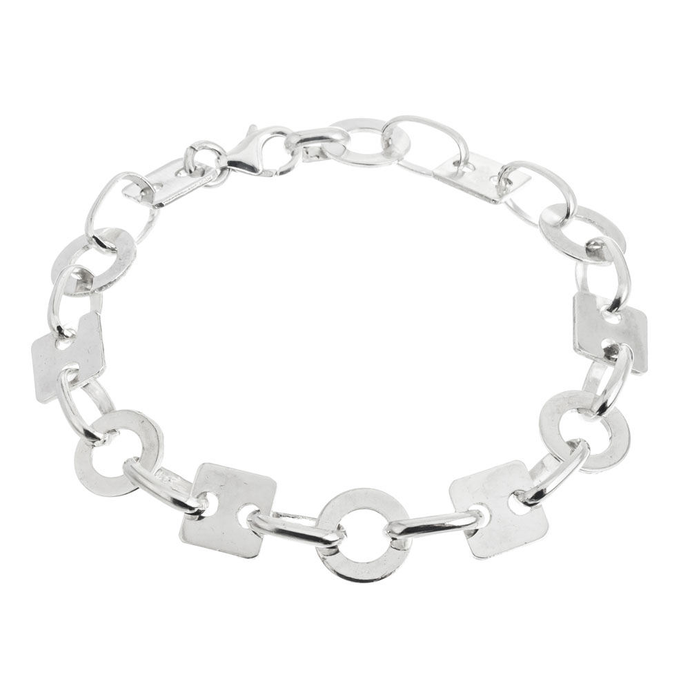 Pulsera eslabonada tic tac toe