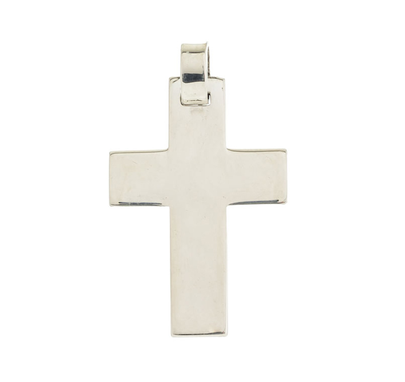Cruz chata , grande. 3,7 cm