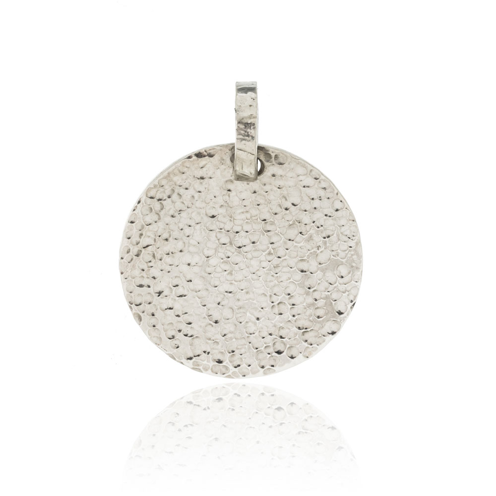 Medalla efecto bollo. 2,5 cm