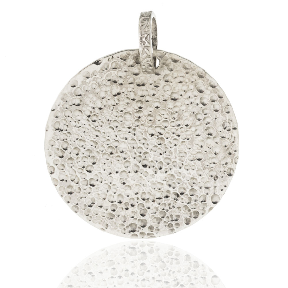 Medalla efecto bollo. 3,5  cm