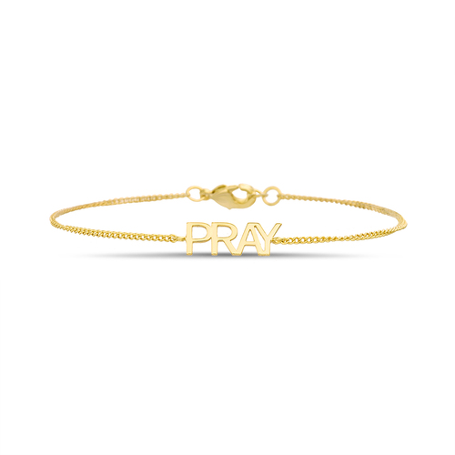 Pulsera pray amarilla 