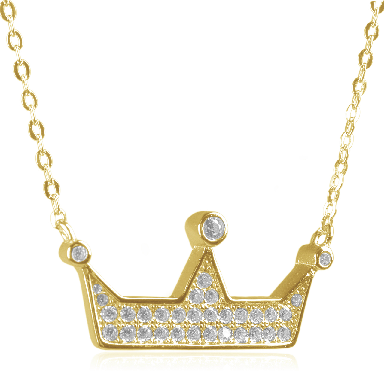 Conjunto corona amarilla