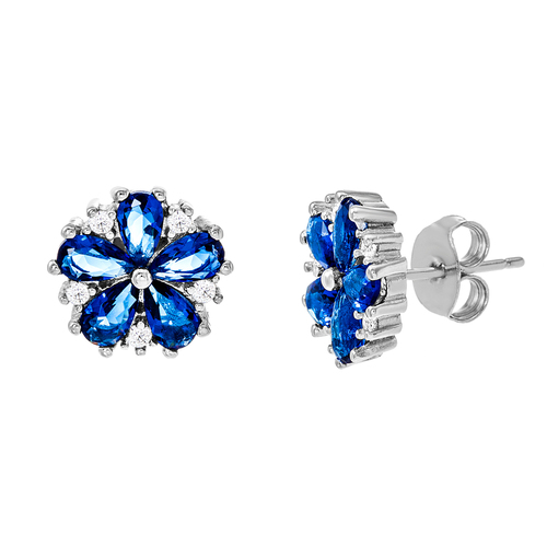 Par Aros roseta azul