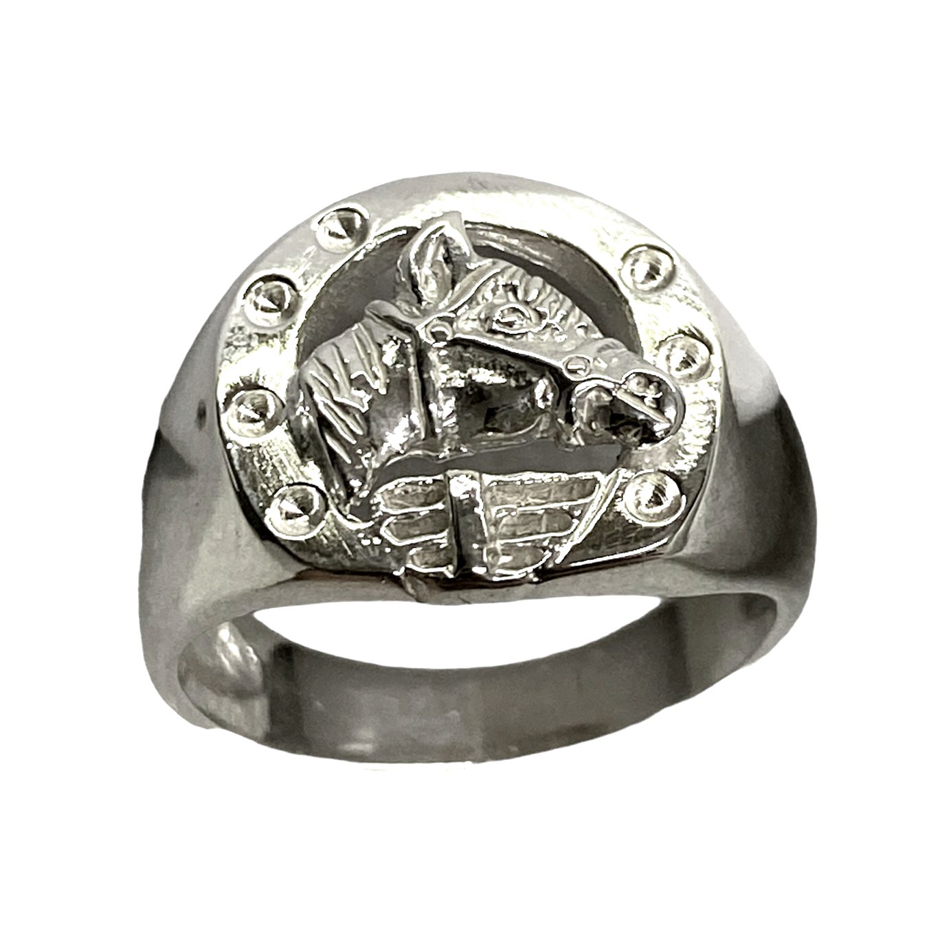 Anillo herradura caballo