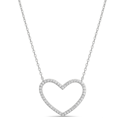 Conjunto corazon contorno con piedras. Diametro del corazon aprox: 2,5 cm