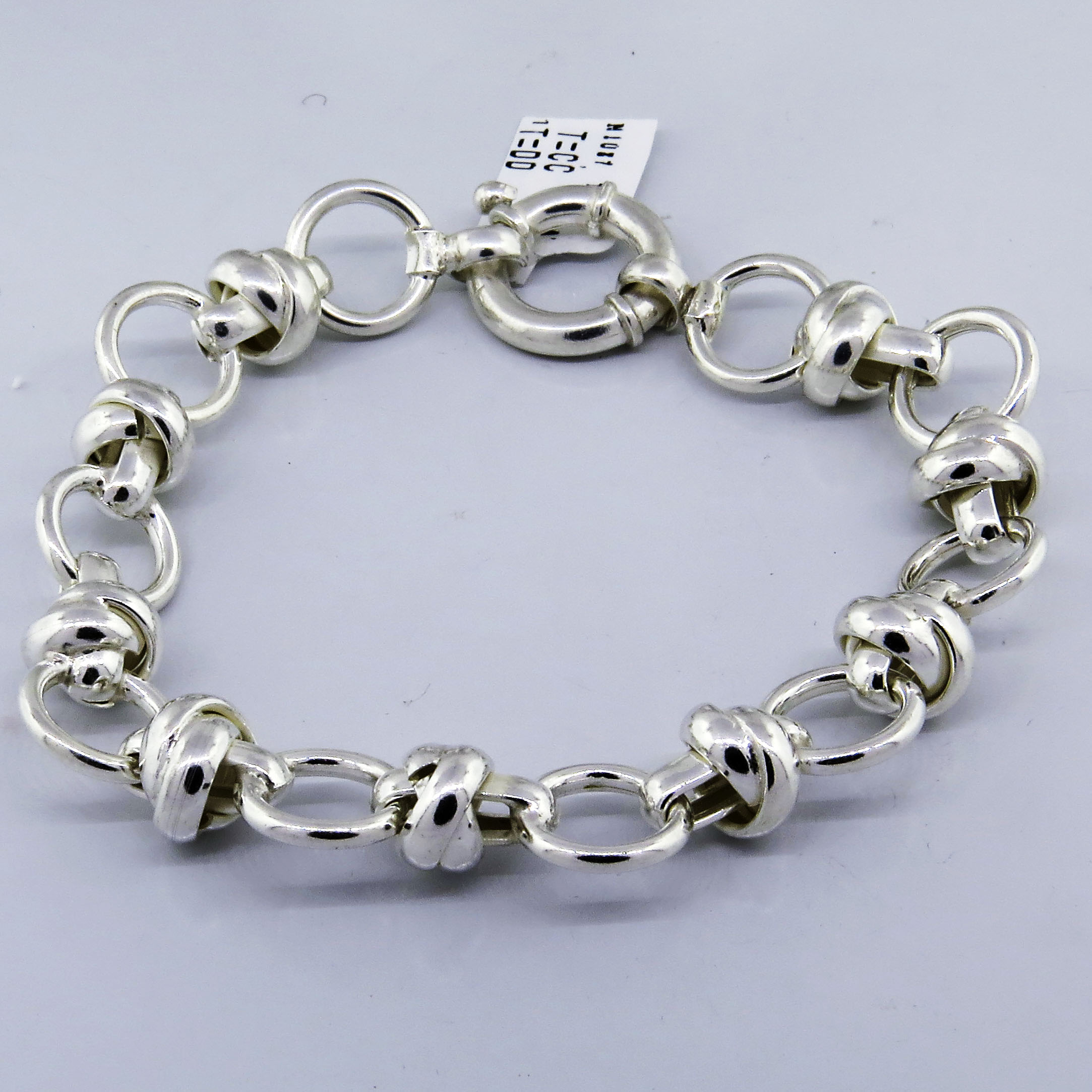 pulseras eslabones retorcidos
