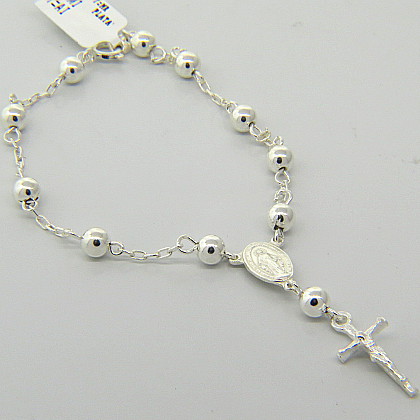 pulsera rosario 5 mm
