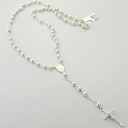 Rosario bolitas 4 mm