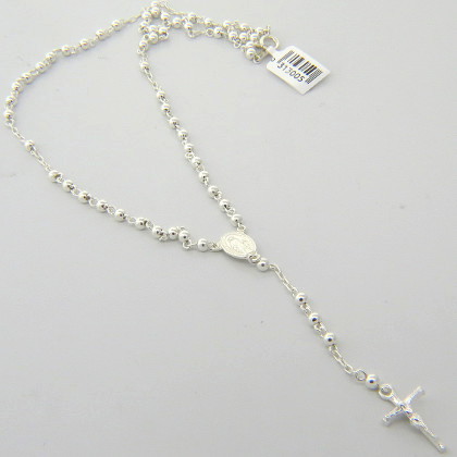 Rosario bolitas 3 mm