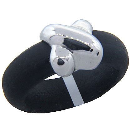 anillo caucho cruz sin piedra platabella