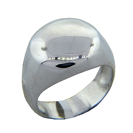 Anillo platabella rodinado plato chico