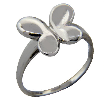 anillo mariposa redondo chico platabella