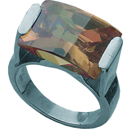 Anillo platabella con piedra Nora Mansilla 2