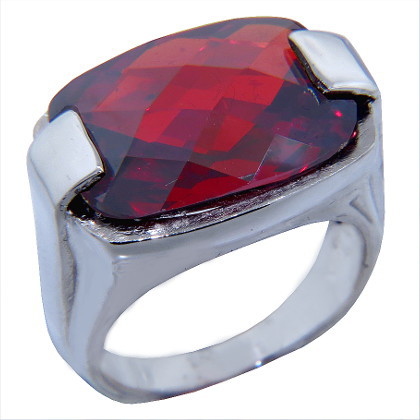 Anillo brazos rectangular platabella ( varios colores )