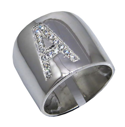 Anillo peter A imprenta, platabella