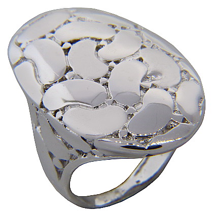 Anillo rocoso oval platabella