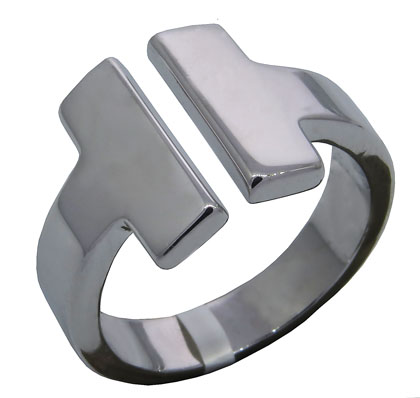 anillo t grande sin piedra platabella