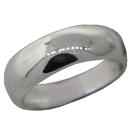 Anillo bombe chato platabella