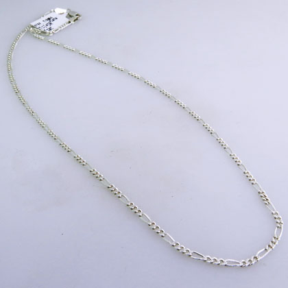 Cadena figaro ( 3x1 ) hilo 60 ( precio por 40 cm )