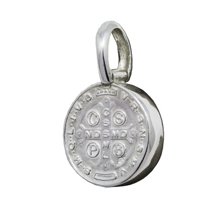 Dije san benito, encamisado, chico 2,1 cm