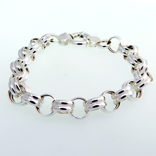 Pulsera doble rolo contrargolla doble