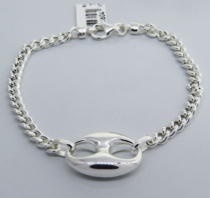 pulsera eslabonada grumet