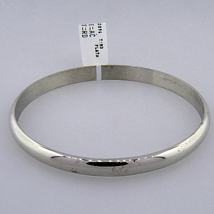 Pulsera esclava media caña de 7mm