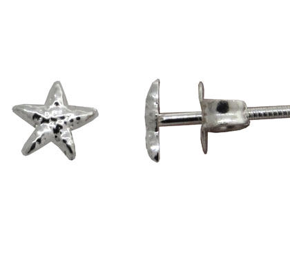 Par aros estrella de mar, pegados