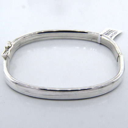 pulsera esclava avellana con visagra, cierre cajon