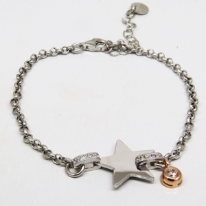 pulsera estrella con detalles de piedras
