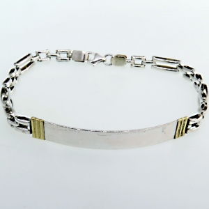 Pulsera identidad panter 3 filas double