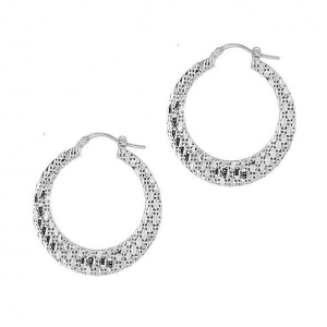 Aros tejidos huecos inflados calados 30 mm