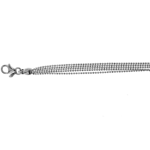 pulsera cadenita de bolitas