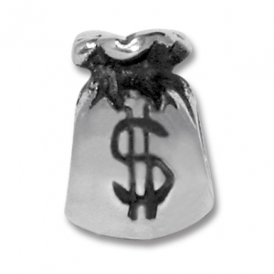 abalorio macizo bolsa de dinero